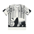 All Over Print T Shirt Minimalist Panda in Bamboo Grove Unisex T-shirt, Sweatshirt, Hoodie, Long Sleeve Tee - T-Shirt, Sweatshirt, Hoodie