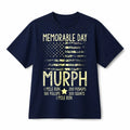 Memorable Day Murph Workout Patriotic Retro Graphic Cotton TShirt Unisex Unisex T-shirt, Sweatshirt, Hoodie, Long Sleeve Tee - T-Shirt, Sweatshirt, Hoodie