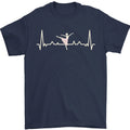 Ballerina Dancer ECG Dancing Ballet Pulse Mens T-Shirt 100% Cotton Unisex T-shirt, Sweatshirt, Hoodie, Long Sleeve Tee - T-Shirt, Sweatshirt, Hoodie