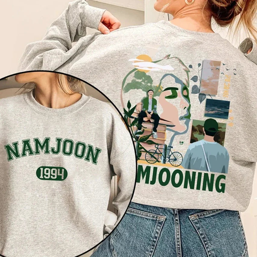 BTS Namjoon Shirt, Namjooning Shirt, BTS RM Sweatshirt, Gift For Army Fandom Unisex T-shirt, Sweatshirt, Hoodie, Long Sleeve Tee - T-Shirt, Sweatshirt, Hoodie