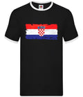 Croatia Grunge Flag Style - Men Ringtone - Croatian Country Travel Zagreb Unisex T-shirt, Sweatshirt, Hoodie, Long Sleeve Tee - T-Shirt, Sweatshirt, Hoodie