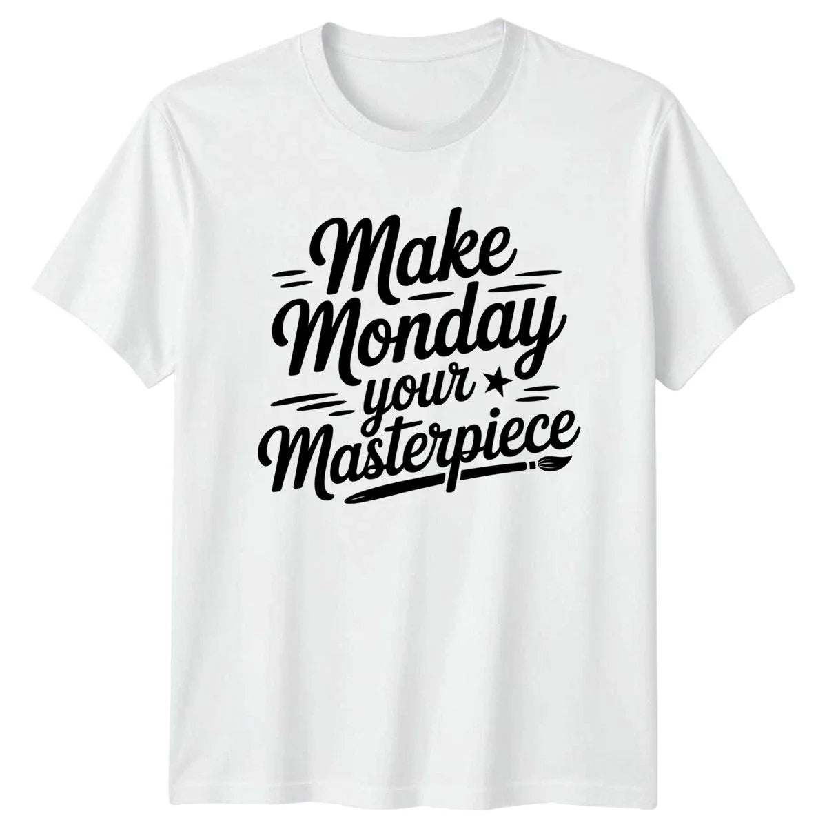 Make Monday Your Masterpiece T-Shirt Art Creativity Monday Motivation Gift Unisex T-shirt, Sweatshirt, Hoodie, Long Sleeve Tee - T-Shirt, Sweatshirt, Hoodie