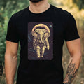 Mens Elephant as Astronaut Print Cotton T-Shirt Size XS to 5XL Unisex T-shirt, Sweatshirt, Hoodie, Long Sleeve Tee - T-Shirt, Sweatshirt, Hoodie