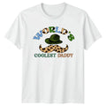 Worlds Coolest Daddy Mens T-Shirt Trendy Dad Fatherhood Fathers Day Gift For Him Unisex T-shirt, Sweatshirt, Hoodie, Long Sleeve Tee - T-Shirt, Sweatshirt, Hoodie