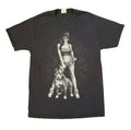 Vintage Y2K Sugar Skull Hood Girl Size Medium Mens Black T-Shirt Pit bull Latina Unisex T-shirt, Sweatshirt, Hoodie, Long Sleeve Tee - T-Shirt, Sweatshirt, Hoodie