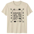 Bin Kurz Weg Mir Selbst T-Shirt Sarcastic German Sayings 2026 Birthday Gift Unisex T-shirt, Sweatshirt, Hoodie, Long Sleeve Tee - T-Shirt, Sweatshirt, Hoodie