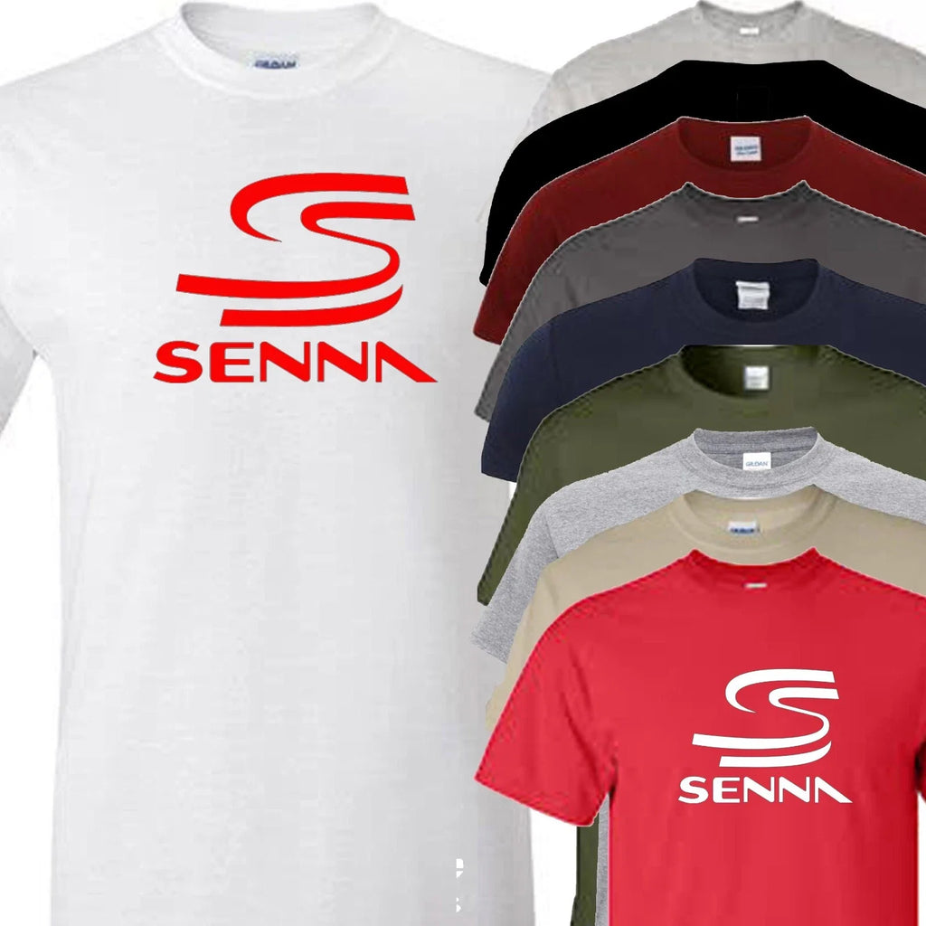 senna f1 racing t shirt formula 1 legend novelty design fathers day Unisex T-shirt, Sweatshirt, Hoodie, Long Sleeve Tee - T-Shirt, Sweatshirt, Hoodie
