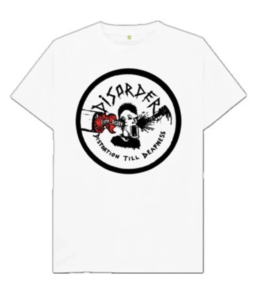 Disorder med size (m) T Shirt. official band merchandise. punk. distortion. Unisex T-shirt, Sweatshirt, Hoodie, Long Sleeve Tee - T-Shirt, Sweatshirt, Hoodie