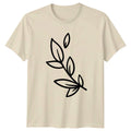 Embrace Natures Beauty Minimalist Leaf T-Shirt Minimalist Leaf Botanical Unisex T-shirt, Sweatshirt, Hoodie, Long Sleeve Tee - T-Shirt, Sweatshirt, Hoodie