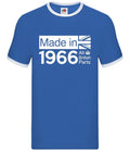 All British Parts 1966 - Mens Ringer - 58th Birthday Gift Present 58 Idea Unisex T-shirt, Sweatshirt, Hoodie, Long Sleeve Tee - T-Shirt, Sweatshirt, Hoodie