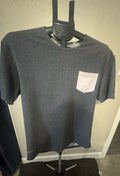 BYLT Pocket T-Shirt Mens Large Gray Minimalist Crew Neck Short Sleeve Unisex T-shirt, Sweatshirt, Hoodie, Long Sleeve Tee - T-Shirt, Sweatshirt, Hoodie