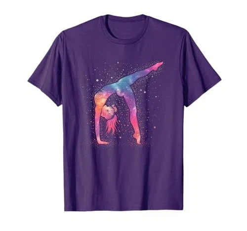 Trendy Gymnast Flip Flip Jump Pose Balance Beam Girl T-Shirtfrom JP Unisex T-shirt, Sweatshirt, Hoodie, Long Sleeve Tee - T-Shirt, Sweatshirt, Hoodie
