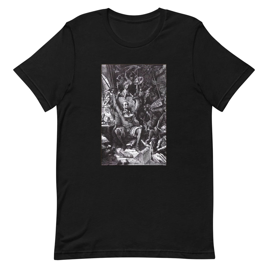 "Don Quijote" Gustave Dor, Goya, Durer, Art Print Shirt, unisex Unisex T-shirt, Sweatshirt, Hoodie, Long Sleeve Tee - T-Shirt, Sweatshirt, Hoodie