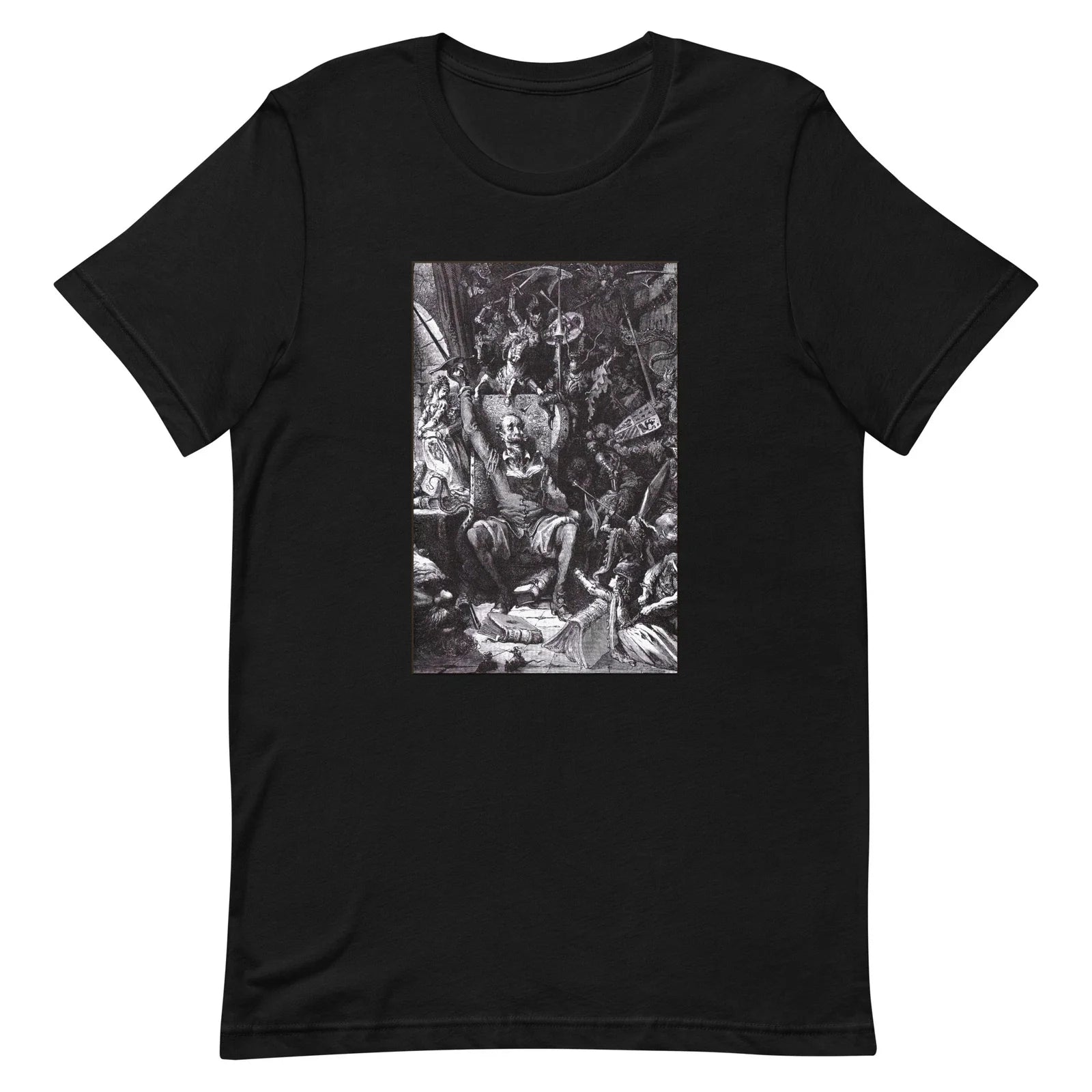 "Don Quijote" Gustave Dor, Goya, Durer, Art Print Shirt, unisex Unisex T-shirt, Sweatshirt, Hoodie, Long Sleeve Tee - T-Shirt, Sweatshirt, Hoodie