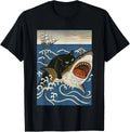 cat Hunting Shark T-Shirt unisex T-Shirt Unisex T-shirt, Sweatshirt, Hoodie, Long Sleeve Tee - T-Shirt, Sweatshirt, Hoodie