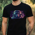 Mens Gorilla as Astronaut Print Cotton T-Shirt Size XS to 5XL Unisex T-shirt, Sweatshirt, Hoodie, Long Sleeve Tee - T-Shirt, Sweatshirt, Hoodie