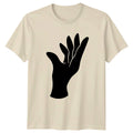 Minimalist Abstract Hand Silhouette T-Shirt Minimalist Art Art Fashion Birthday Unisex T-shirt, Sweatshirt, Hoodie, Long Sleeve Tee - T-Shirt, Sweatshirt, Hoodie
