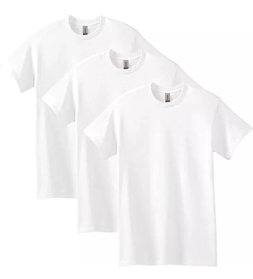 Gildan 3-PACK Men's Heavy Cotton T-Shirt (Pack of 3) X Large Unisex T-shirt, Sweatshirt, Hoodie, Long Sleeve Tee - T-Shirt, Sweatshirt, Hoodie