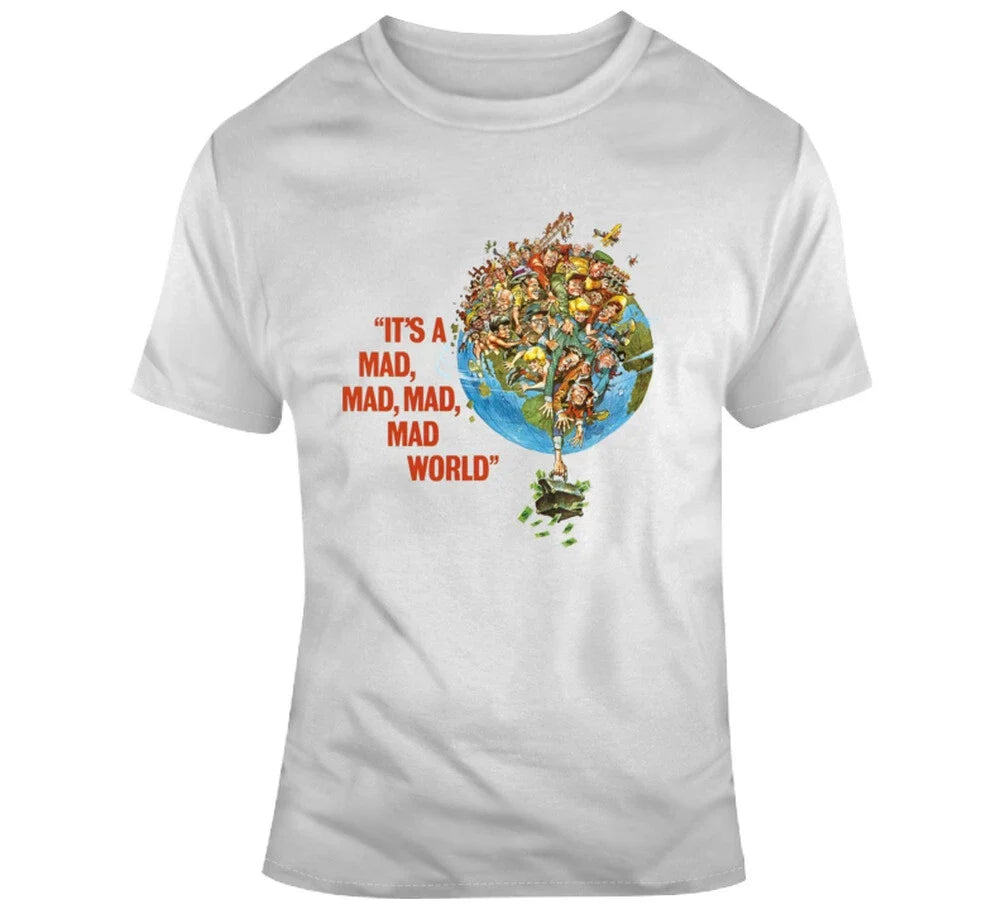 It's A Mad Mad Mad Mad World Classic Movie T Shirt Unisex T-shirt, Sweatshirt, Hoodie, Long Sleeve Tee - T-Shirt, Sweatshirt, Hoodie