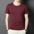 Men's Stretchy Short Sleeve Round Neck T-Shirt for Active Daily Lifestyle Unisex T-shirt, Sweatshirt, Hoodie, Long Sleeve Tee - T-Shirt, Sweatshirt, Hoodie