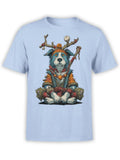 FANTUCCI Spirit Howler T-Shirt | Tribal Dog Shaman Tee | Unisex Unisex T-shirt, Sweatshirt, Hoodie, Long Sleeve Tee - T-Shirt, Sweatshirt, Hoodie