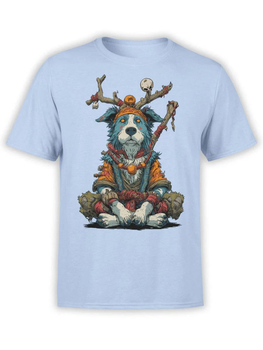 FANTUCCI Spirit Howler T-Shirt | Tribal Dog Shaman Tee | Unisex Unisex T-shirt, Sweatshirt, Hoodie, Long Sleeve Tee - T-Shirt, Sweatshirt, Hoodie