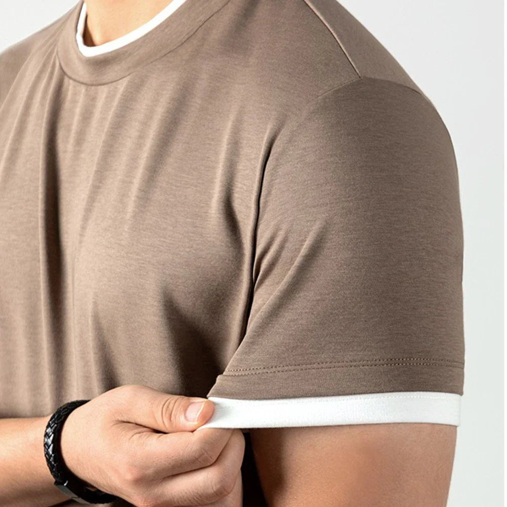 Polyester Men's Short Sleeve T-Shirt Moderate Stretch Cool Comfort Fit Unisex T-shirt, Sweatshirt, Hoodie, Long Sleeve Tee - T-Shirt, Sweatshirt, Hoodie