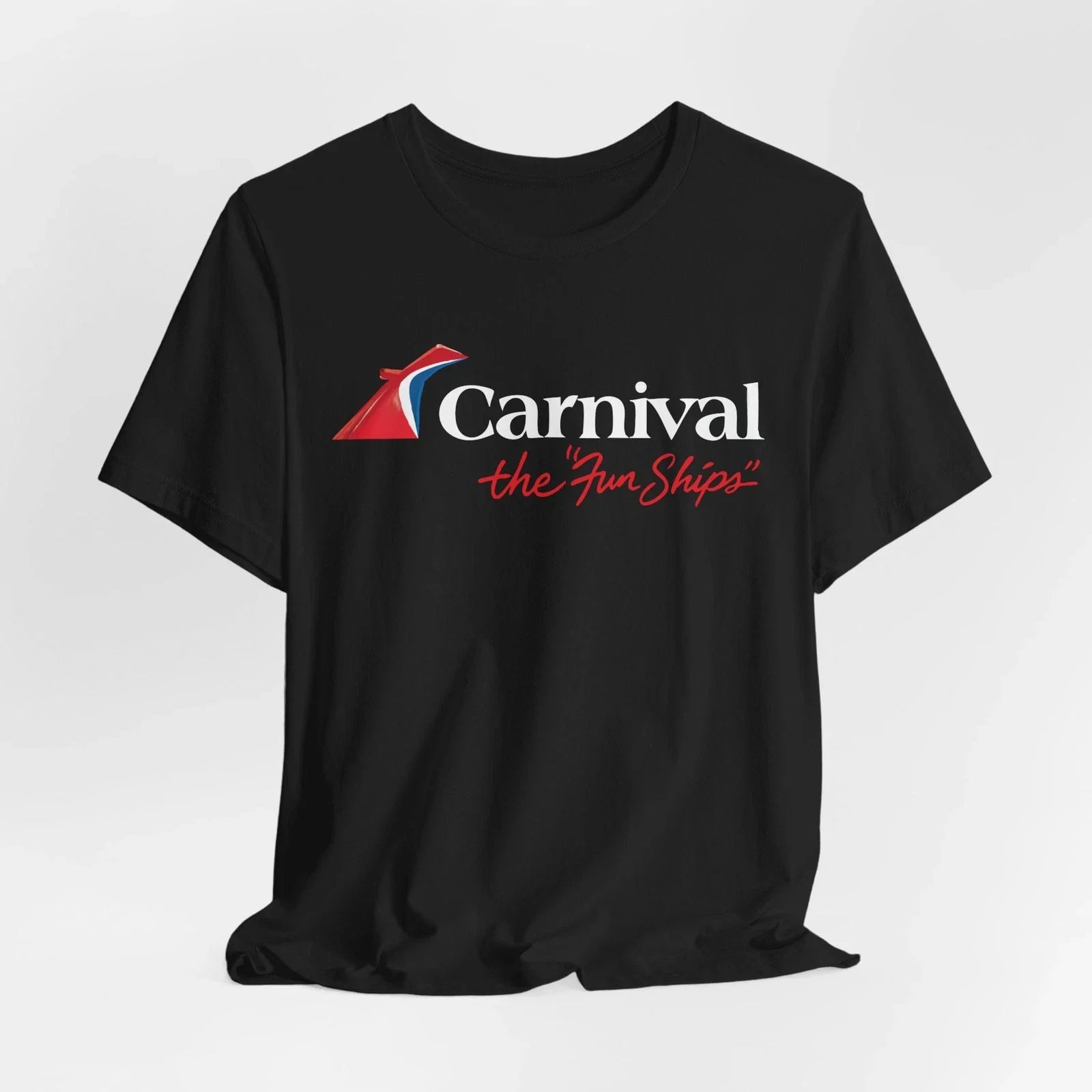 Carnival Cruise Line Style Logo Unisex T-Shirt Vacation Travel Ship Tee S5XL Unisex T-shirt, Sweatshirt, Hoodie, Long Sleeve Tee - T-Shirt, Sweatshirt, Hoodie