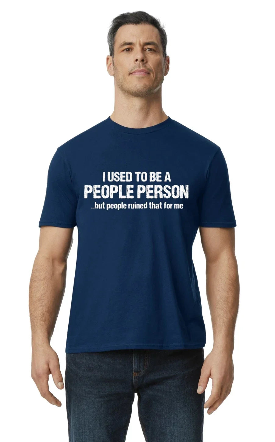 People Person  Funny Mens T-shirt Graphic Tees Humor Jokes Adult Adulting Mens Unisex T-shirt, Sweatshirt, Hoodie, Long Sleeve Tee - T-Shirt, Sweatshirt, Hoodie