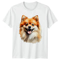 Cute Pomeranian Portrait T-Shirt Pomeranian Dogs Birthday Gift For Him And Her Unisex T-shirt, Sweatshirt, Hoodie, Long Sleeve Tee - T-Shirt, Sweatshirt, Hoodie