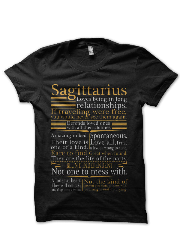 Sagittarius Black T-Shirts, Hoodie, Sweatshirt - T-Shirt, Sweatshirt, Hoodie