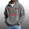 San Diego State Aztecs EST 1921 Half Quarter Zip Waffle Hoodie Unisex T-shirt, Sweatshirt, Hoodie, Long Sleeve Tee - T-Shirt, Sweatshirt, Hoodie