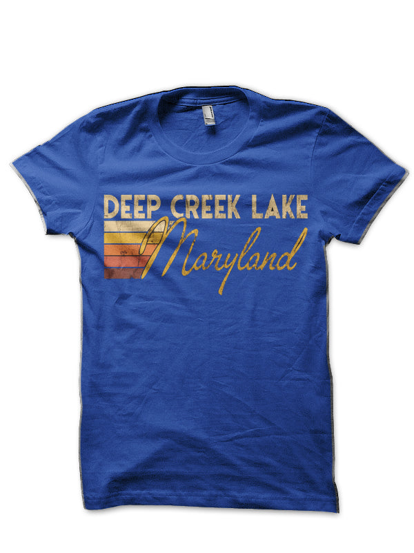 Deep Creek Lake Maryland Royal Blue T-Shirts, Hoodie, Sweatshirt - T-Shirt, Sweatshirt, Hoodie