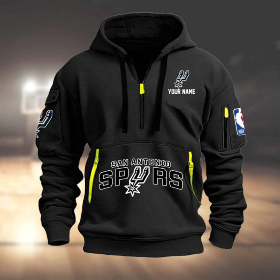 Personalize San Antonio Basketball Team Quarter Zip Hoodie Unisex T-shirt, Sweatshirt, Hoodie, Long Sleeve Tee - T-Shirt, Sweatshirt, Hoodie