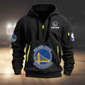 Personalize Warriors Basketball Team Quarter Zip Hoodie Unisex T-shirt, Sweatshirt, Hoodie, Long Sleeve Tee - T-Shirt, Sweatshirt, Hoodie