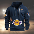 Personalize Los Angeles Basketball Team Quarter Zip Hoodie Unisex T-shirt, Sweatshirt, Hoodie, Long Sleeve Tee - T-Shirt, Sweatshirt, Hoodie