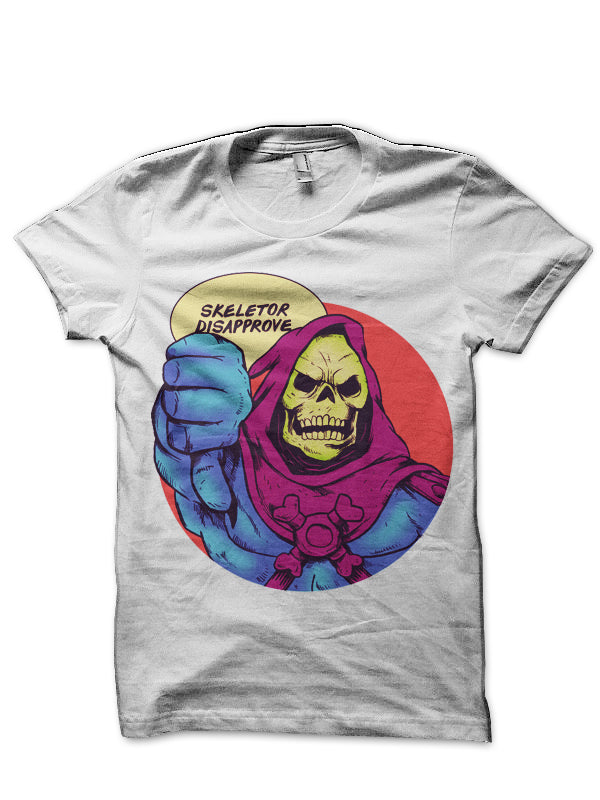 Skeletor White Half Sleeve Style001 T-Shirts, Hoodie, Sweatshirt - T-Shirt, Sweatshirt, Hoodie