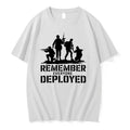 Soldier Remember Everyone Deployed 0 Tshirts Sweater Unisex T-shirt, Sweatshirt, Hoodie, Long Sleeve Tee - T-Shirt, Sweatshirt, Hoodie