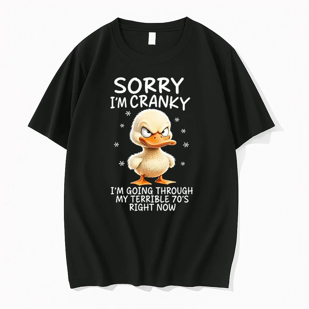 Sorry Im Cranky 70s 0 Tshirts Sweater Unisex T-shirt, Sweatshirt, Hoodie, Long Sleeve Tee - T-Shirt, Sweatshirt, Hoodie