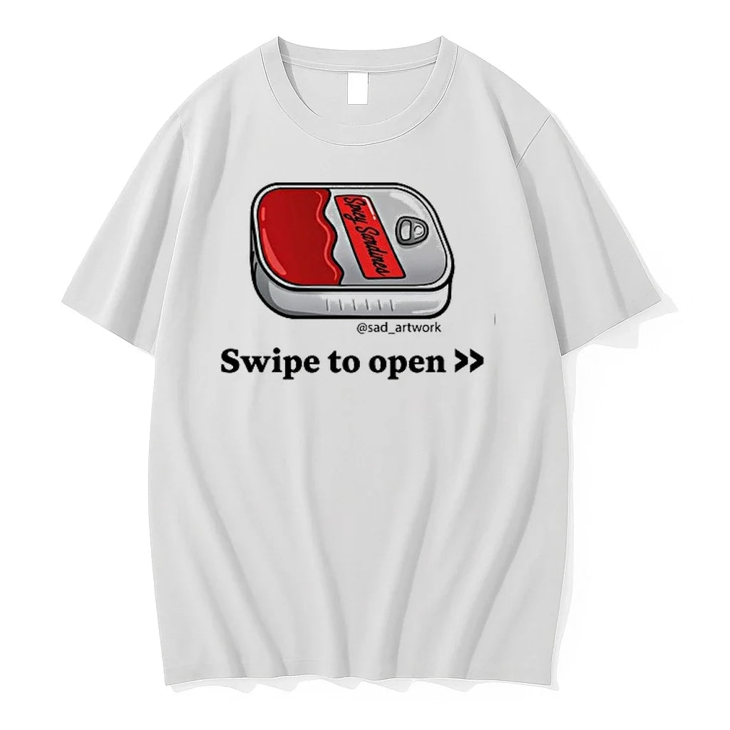 Spicy Sardines Swipe To Open 0 Tshirts Sweater Unisex T-shirt, Sweatshirt, Hoodie, Long Sleeve Tee - T-Shirt, Sweatshirt, Hoodie