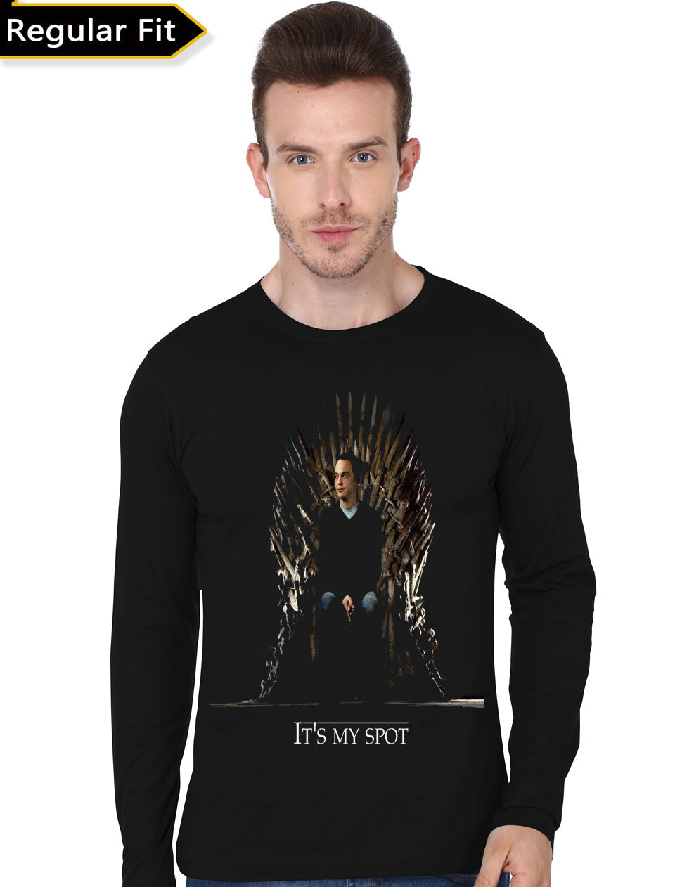 My Spot Black Full Sleeve T-Shirts, Hoodie, Sweatshirt - T-Shirt, Sweatshirt, Hoodie