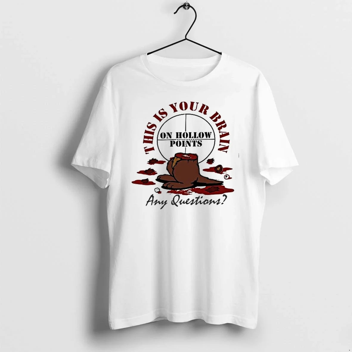 Squirrel This Is Your Brain One Hollow Points 0 Tshirts Sweater Unisex T-shirt, Sweatshirt, Hoodie, Long Sleeve Tee - T-Shirt, Sweatshirt, Hoodie