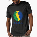 Brazil Retro Vintage Football Shirt Seleo 1970s Fan Gift Distressed Tee by Boldna Unisex T-shirt, Sweatshirt, Hoodie, Long Sleeve Tee - T-Shirt, Sweatshirt, Hoodie