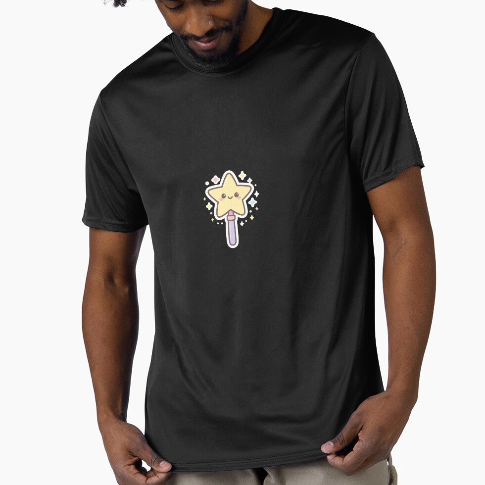 Kawaii Magic Wand Stickers  Magic Star Wand by ClipVictuumArts Unisex T-shirt, Sweatshirt, Hoodie, Long Sleeve Tee - T-Shirt, Sweatshirt, Hoodie