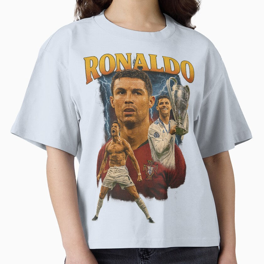 Cristiano Ronaldo CR7 Retro clothing  | Vintage Football Legend by RollaArt Unisex T-shirt, Sweatshirt, Hoodie, Long Sleeve Tee - T-Shirt, Sweatshirt, Hoodie