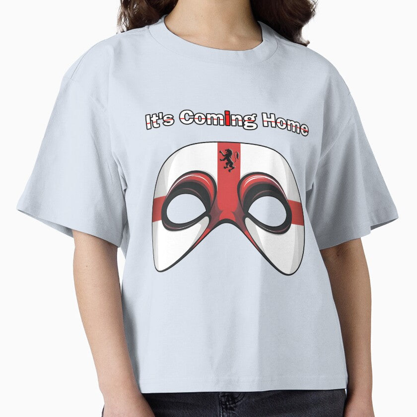 Support in Style: England Football Face Mask by Designfordream Unisex T-shirt, Sweatshirt, Hoodie, Long Sleeve Tee - T-Shirt, Sweatshirt, Hoodie