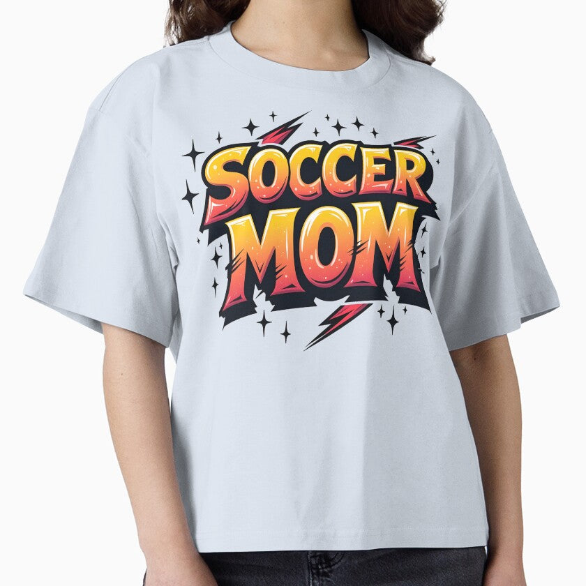 SOCCER MOM by RadDadMotoGear Unisex T-shirt, Sweatshirt, Hoodie, Long Sleeve Tee - T-Shirt, Sweatshirt, Hoodie