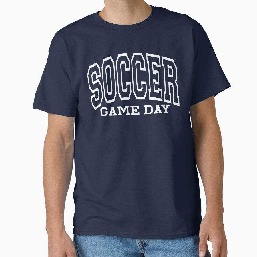 Retro Soccer Game Day Shirt for Moms and Dads, Soccer Mom Sweatshirt, Game Day Vibes Gift, Soccer Dad Mug, Fathers Day Sports Gift Idea, Soccer Player Throw Pillow, Birthday Gift for Athletes by Noe Mill - T-Shirt, Sweatshirt, Hoodie