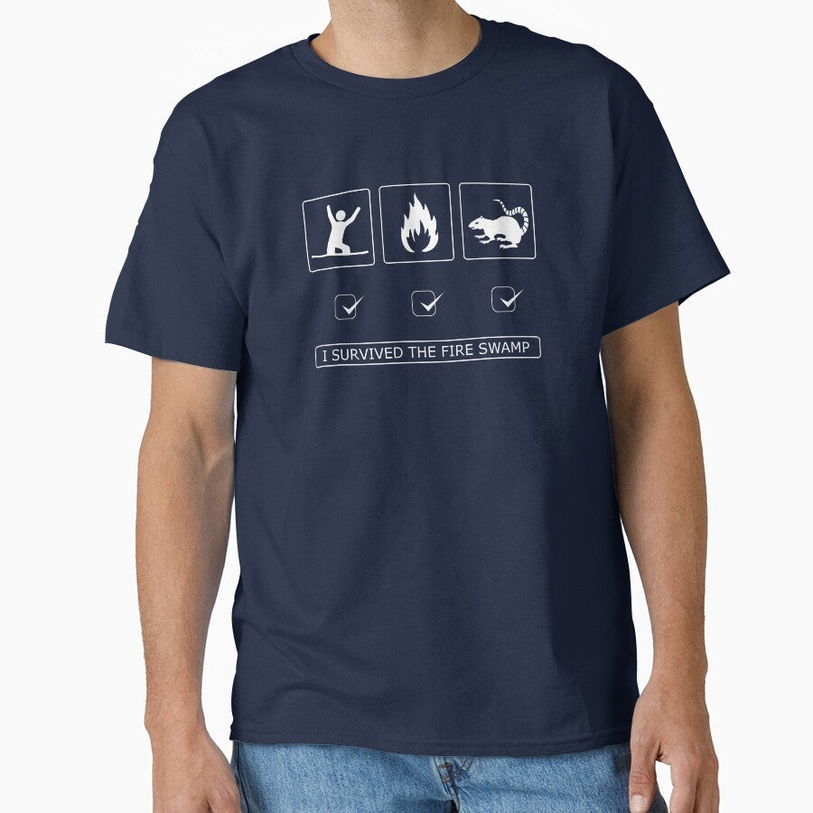 Hazards of the fire swamp by RobGoodfellow Unisex T-shirt, Sweatshirt, Hoodie, Long Sleeve Tee - T-Shirt, Sweatshirt, Hoodie