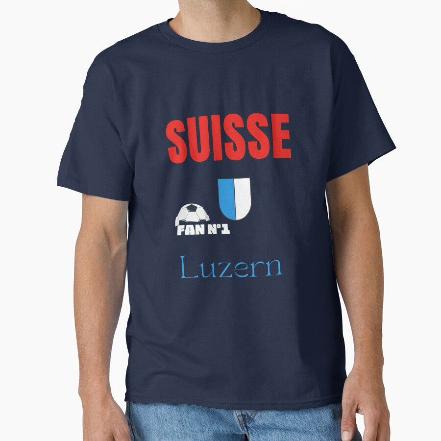 Luzern fan Switzerland football-passion football by Passionfoot Unisex T-shirt, Sweatshirt, Hoodie, Long Sleeve Tee - T-Shirt, Sweatshirt, Hoodie